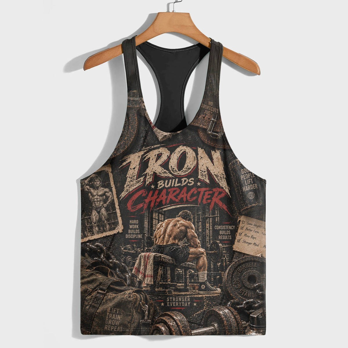 Bodybuilding Racerback Tank Top- TT03379