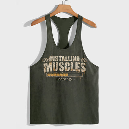 Bodybuilding Racerback Tank Top- TT03387