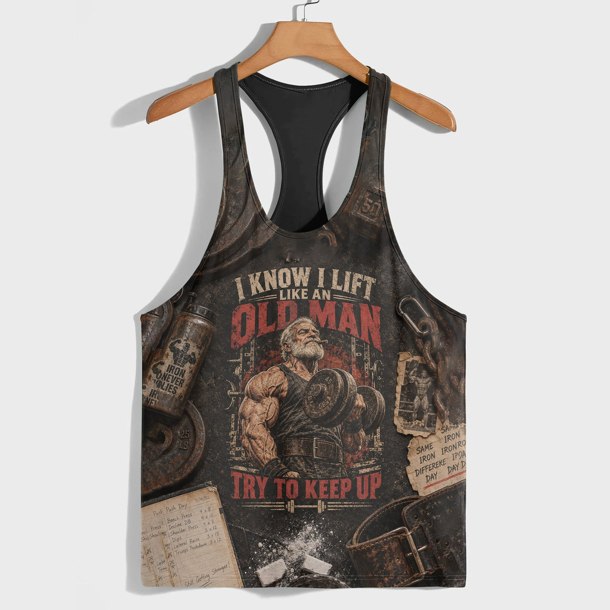 Bodybuilding Racerback Tank Top- TT03391