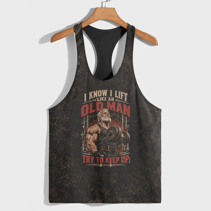 Bodybuilding Racerback Tank Top- TT03392