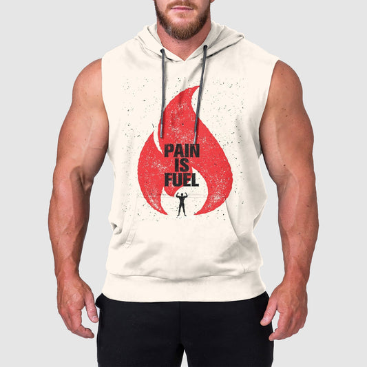 Ultimate Gym Sleeveless Hoodie for Men: Stay Cool and Comfy During Intense Workouts- TT00193