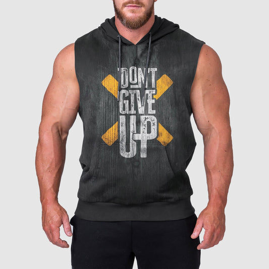 Ultimate Gym Sleeveless Hoodie for Men: Stay Cool and Comfy During Intense Workouts- TT00205